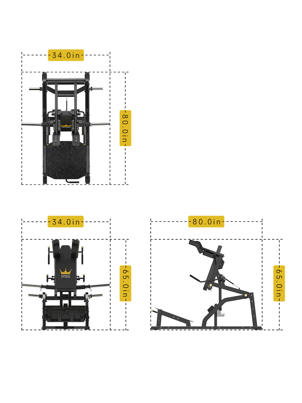 Sentadilla en V DPB311